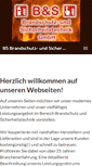 Mobile Screenshot of bs-brandschutztechnik.de